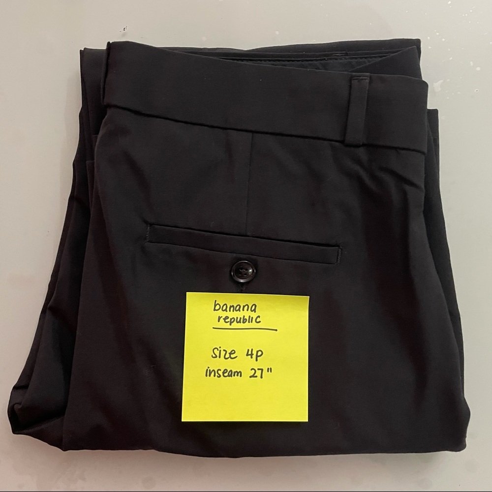 Banana republic 4p straight dress pants